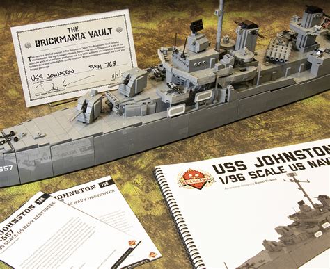 USS Johnston DD-557 - 1/96 Scale US Navy Destroyer - BKM Vault