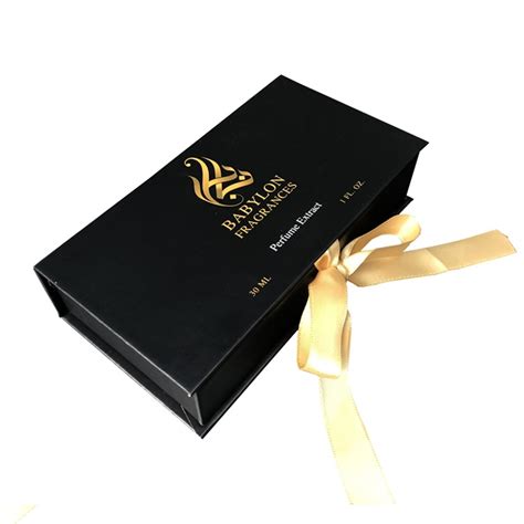 Custom luxury cosmetic paper gift packaging box