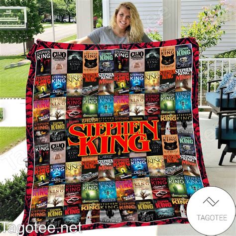 Stephen King Book Covers Collection Blanket - Tagotee