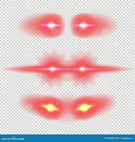 Laser Red Eyes Meme Game Superhero Vector Template Illustration. Comic ...