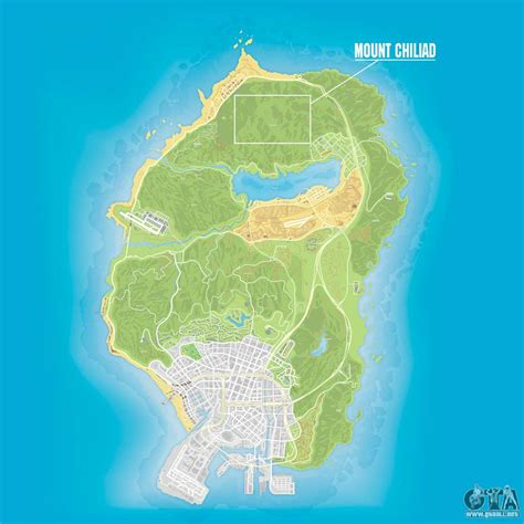 Foto Del Mapa De Gta 5 - foto de