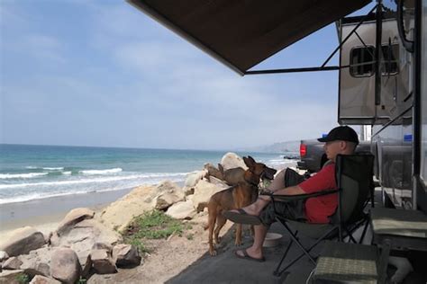 Ventura Beach Camping - Rincon Parkway Beachfront RV Camping