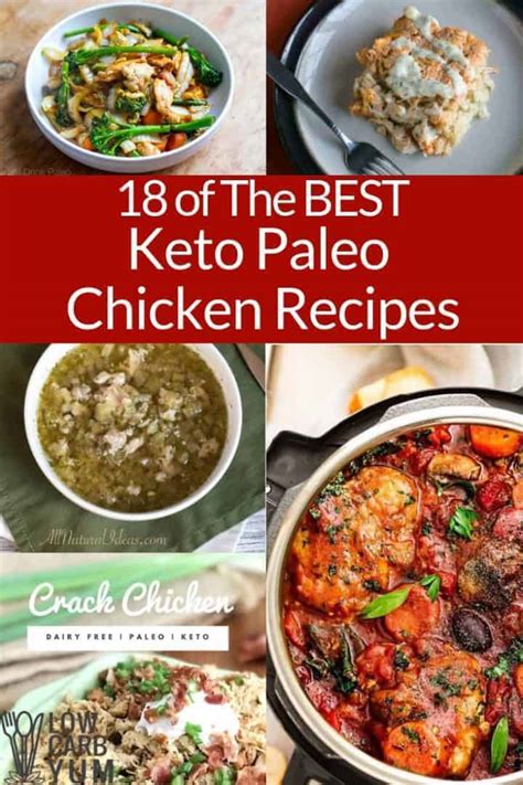 18 of The Best Keto Paleo Chicken Recipes - Low Carb Yum