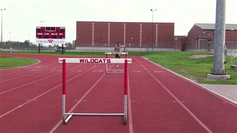 Hurdle Workout 031312 - YouTube