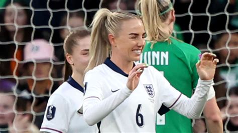 Republic of Ireland 0-2 England: Lauren James and Alex Greenwood goals see Lionesses to first ...