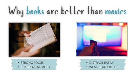 Why Books Are Better Than Movies | Books Vs Movies | Books Are Better Than Movies #shorts #books ...