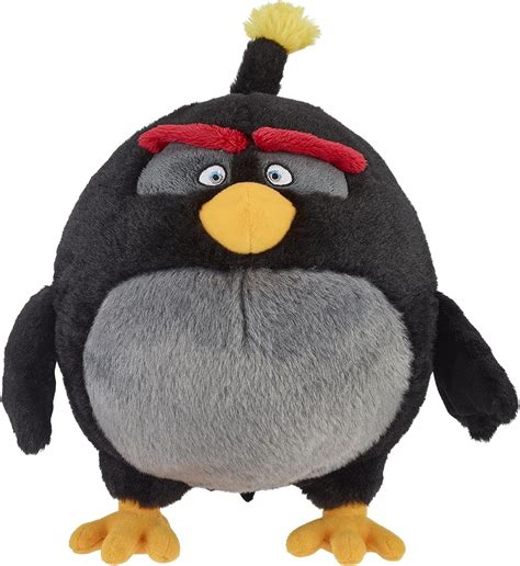 Angry Birds 2 Plush Bomb Black : Amazon.co.uk: Toys & Games