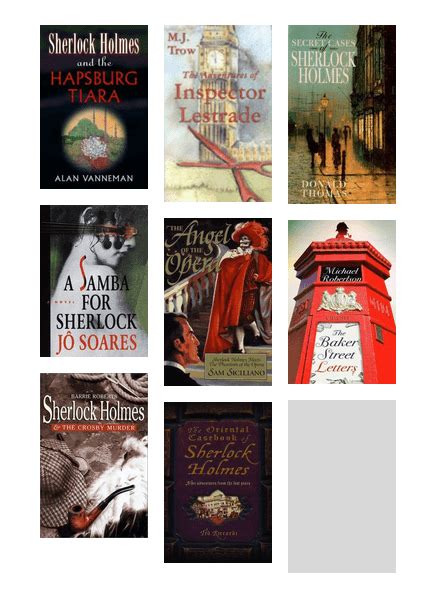 Sherlock Holmes Inspired Novels & Series | The Seattle Public Library | BiblioCommons