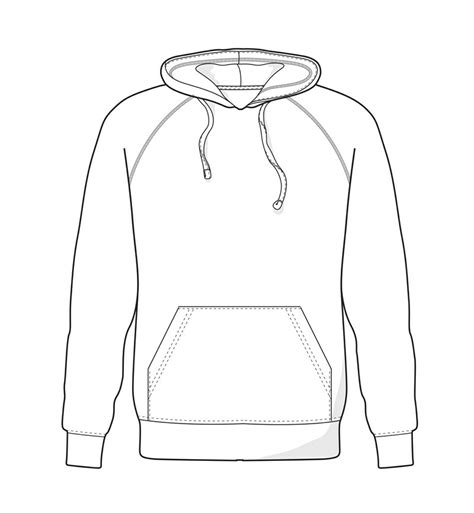 Jacket Hoodie Coloring Pages