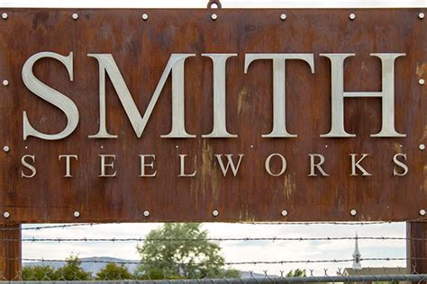 Laser Cut Metal Signs - Smith Steelworks