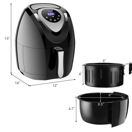 Costway 3.2 Liter Electric Air Fryer Reviews, Problems & Guides