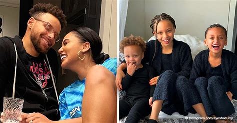 Ayesha & Steph Curry's Kids Warm Hearts in Precious Snaps Wearing ...