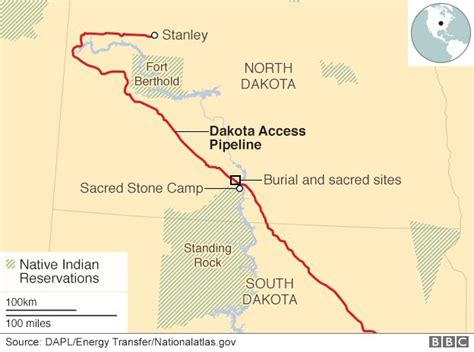 Dakota Access Pipeline to win US Army permit for completion - BBC News