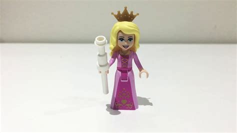 How to Build a Lego Princess Peach Minifigure from Super Mario - YouTube