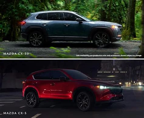 2023 Mazda CX-50 Vs. Mazda CX-5: Which One Should You Buy?