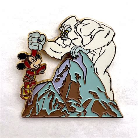 Expedition Everest® - Mickey Mouse with Yeti Pin - Limited Edition – Magical Pins & Collectibles