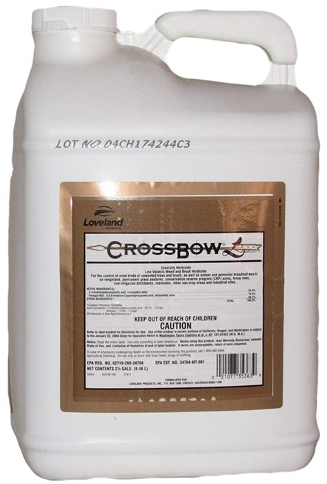 Crossbow Herbicide Weed & Brush Killer, Loveland Products | Forestry ...