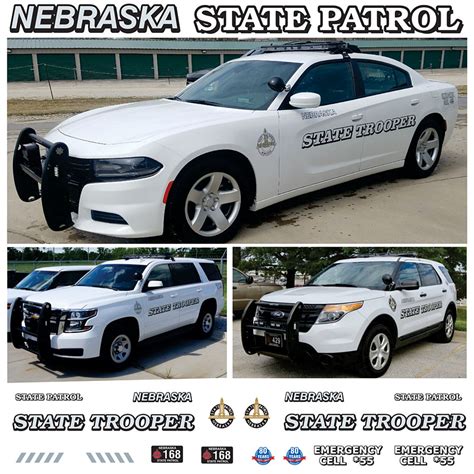 Nebraska State Patrol – Multiple Vehicles – Bilbozodecals