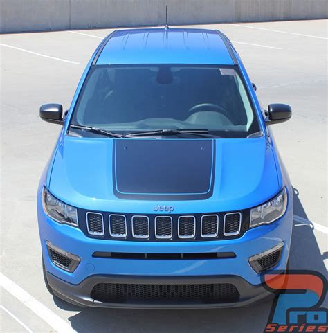 Jeep Compass Hood Decals BEARING HOOD 2017 2018 2019 2020 2021 | Stripe kit, Jeep compass, Vinyl ...