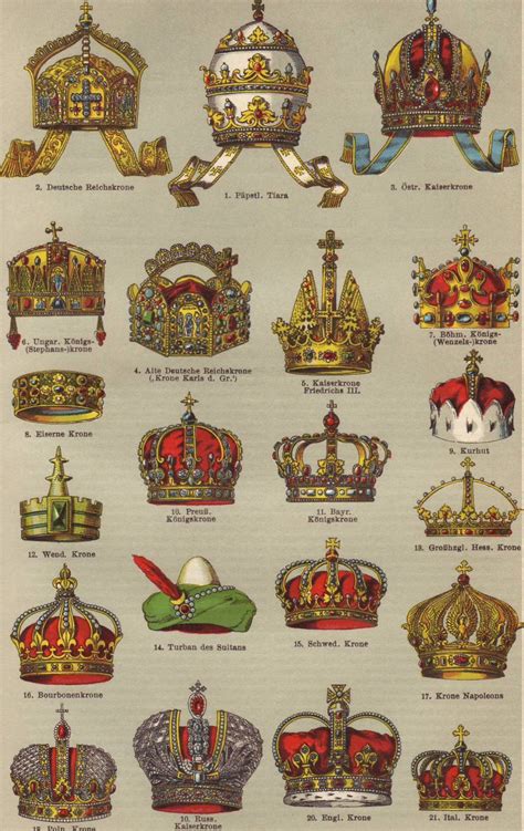 Imperial and Royal Crowns of Europe : r/europe