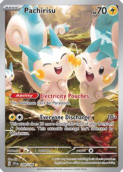 Pachirisu | Scarlet & Violet | TCG Card Database | Pokemon.com