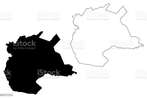 Nursultan Capital City Map Stock Illustration - Download Image Now - iStock