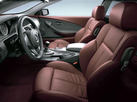 E63 BMW 6-series interior