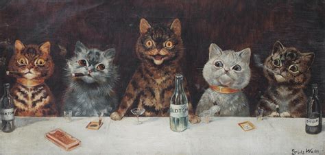 Cats Louis Wain Print Free Stock Photo - Public Domain Pictures