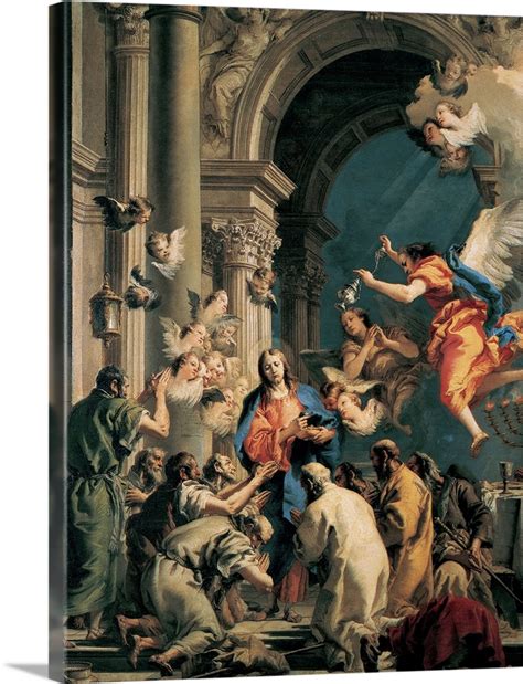 Institution of the Eucharist, by Giandomenico Tiepolo, 1778-1779 ...