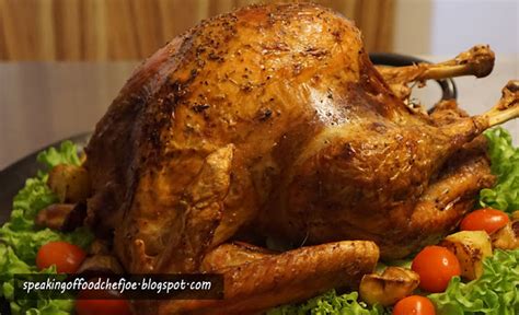 Turducken Recipe, a Three Bird Roast | Speaking of Food Chef Joe