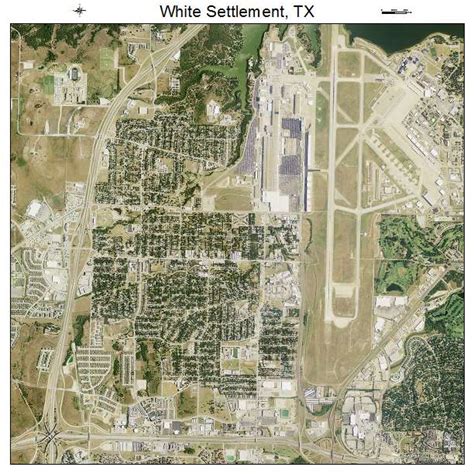 Aerial Photography Map of White Settlement, TX Texas