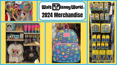 Walt Disney World 2024 Merchandise is Now Available | All-Star Resorts | WDW 2024 Merch - YouTube