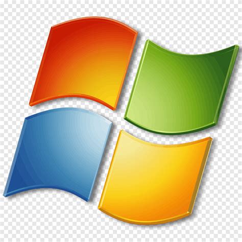 Windows 7 Microsoft, microsoft, orange, logo png | PNGEgg