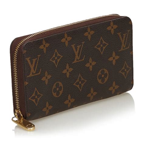 Louis Vuitton Vintage - Monogram Zippy Wallet - Brown - Monogram Canvas ...