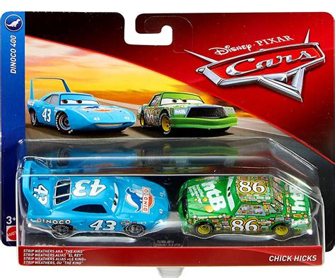 Disney Cars Cars 3 Strip Weathers aka The King & Chick Hicks Diecast 2 ...