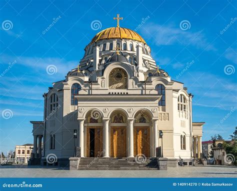 Cathedral Church of Poti, Orthodox Christianity, Georgia Stock Photo ...