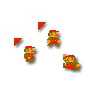 Fireball Mario 8 Bit