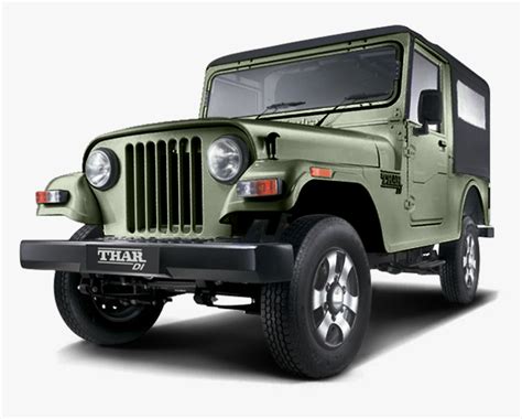 Mahindra Thar Di Rocky Beige - Mahindra Jeep Png, Transparent Png - kindpng