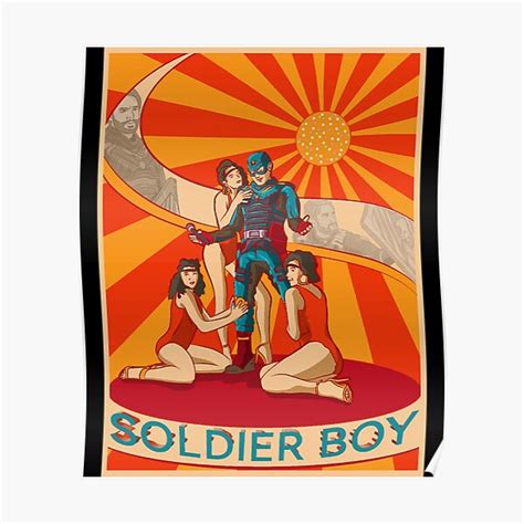 "soldier boy - soldier boy " Poster for Sale by LauraNewport | Redbubble