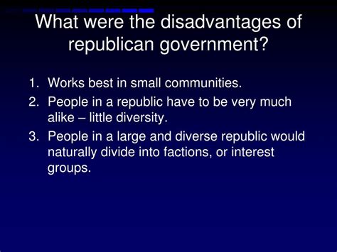 PPT - Lesson # 3 – What is republican government? PowerPoint Presentation - ID:2799018