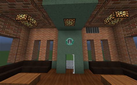 Realistic Starbucks (Interior + Texture Pack) Minecraft Map