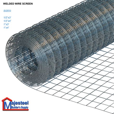 10 Gauge Galvanized Welded Wire Mesh Size Inch By Inch (4 X 50 ...