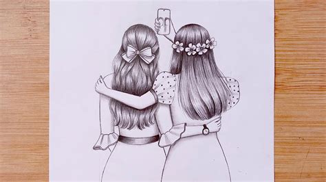 Top 999+ best friends drawing images – Amazing Collection best friends ...