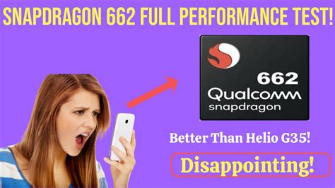 Qualcomm Snapdragon 662 Processor⚡Snapdragon 662 PUBG⚡SD662Review⚡Best ...