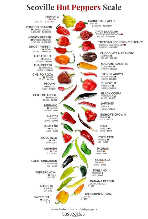 Hot Peppers of the World: 28 Hot Pepper Types | TasteAtlas | Stuffed ...