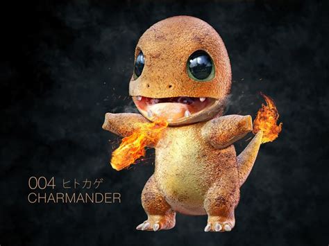 Realistic Pokemon - Charmander - motionmakers - Digital Art & AI ...