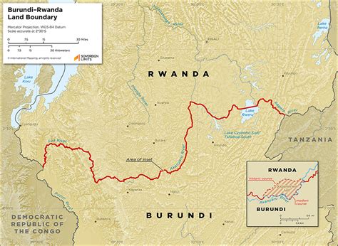 Burundi–Rwanda Land Boundary | Sovereign Limits