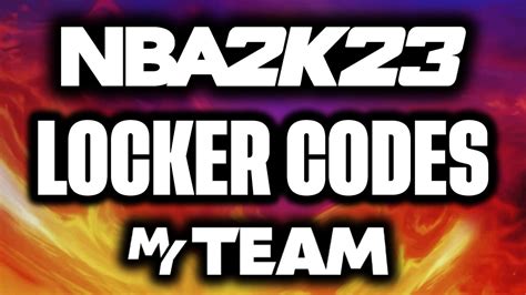 NBA 2K23 MyTEAM Locker Codes Tracker (PS5, PS4, Xbox & PC)