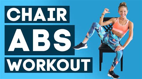 Chair Abs Workout. 10 Minutes - Caroline Jordan