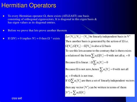 PPT - Hermitian Operators PowerPoint Presentation, free download - ID:1718536